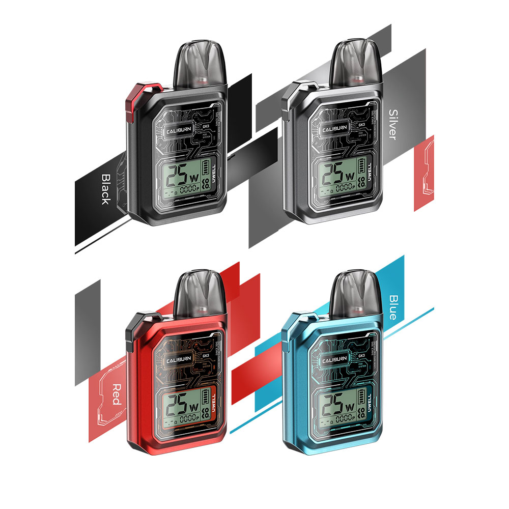 پاد کالیبرن جی‌کی ۳ یوول (UWELL CALIBURN GK3)