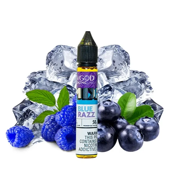 سالت نیکوتین VGOD |طعمBlue Razz