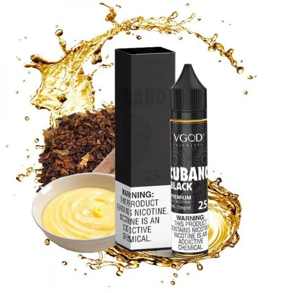سالت نیکوتین VGOD |طعمBlack Cubano