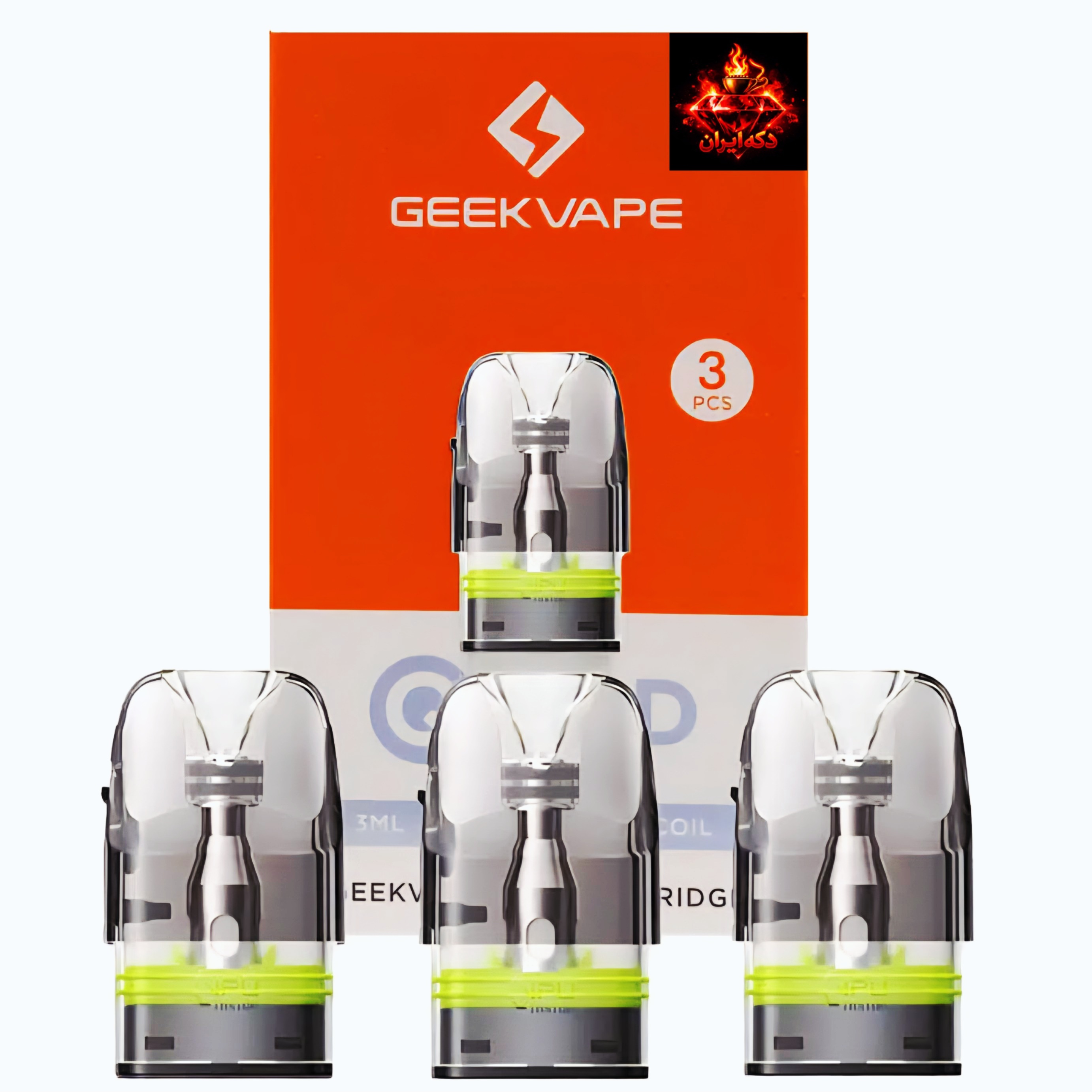 کارتریج کیو پاد جیک ویپ 0.8  Geek Vape Q pod
