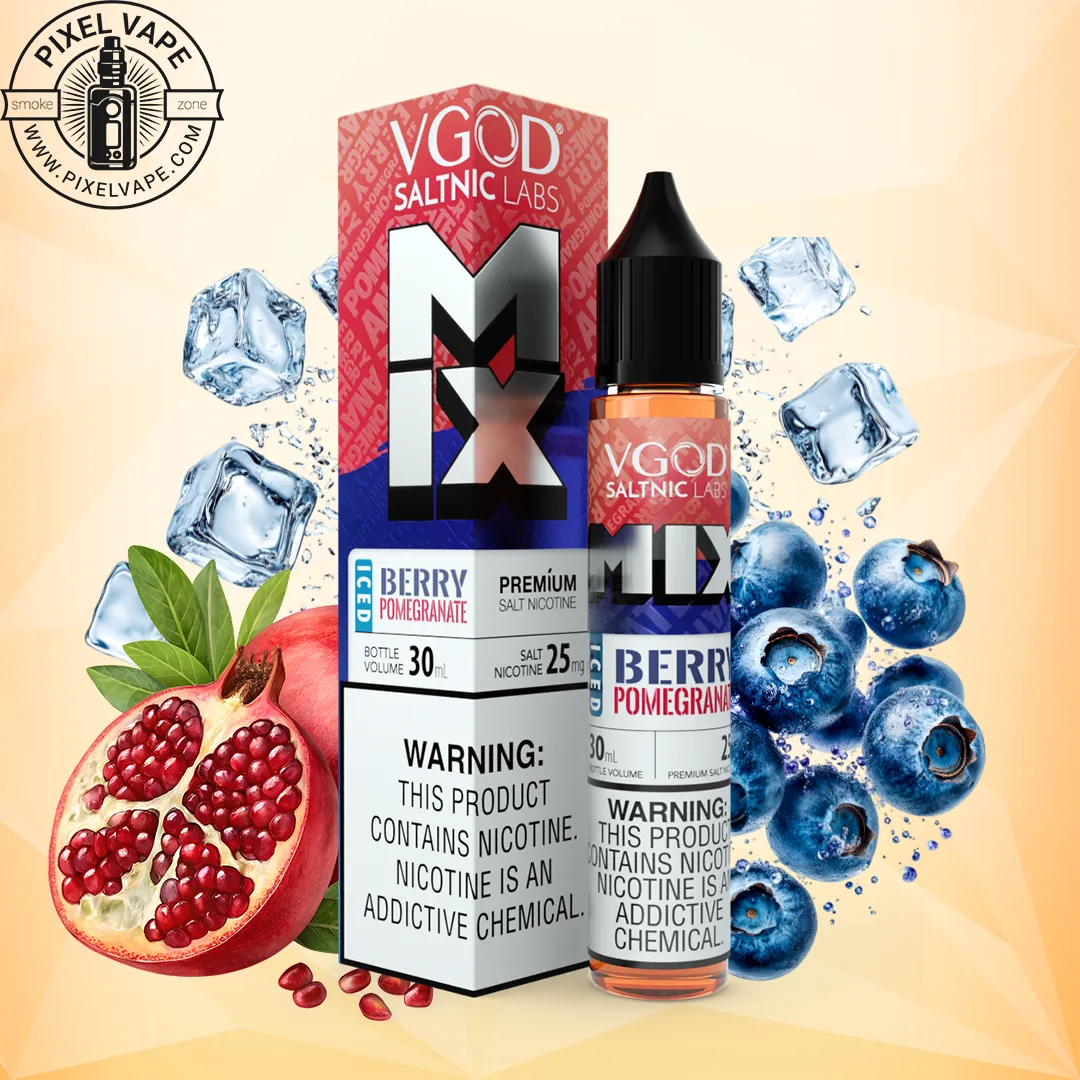 سالت نیکوتین VGOD |طعمBerry Pomegranate