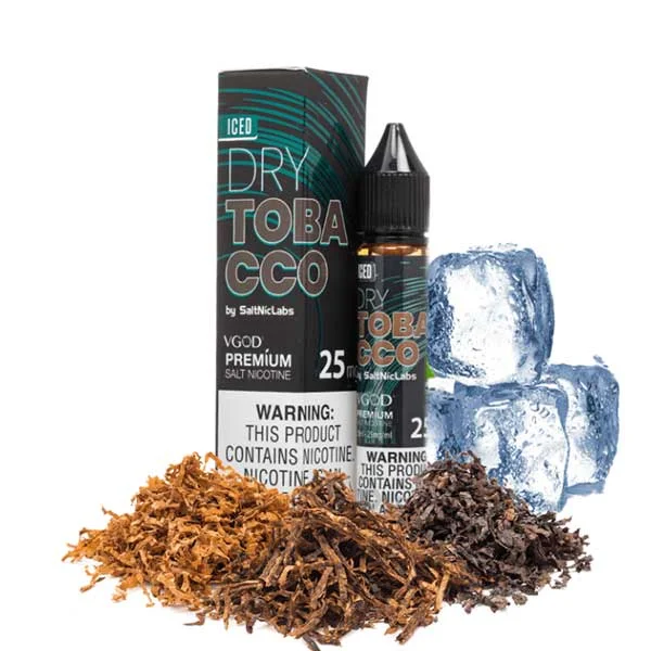 سالت نیکوتین VGOD |طعمIced Dry Tobacco