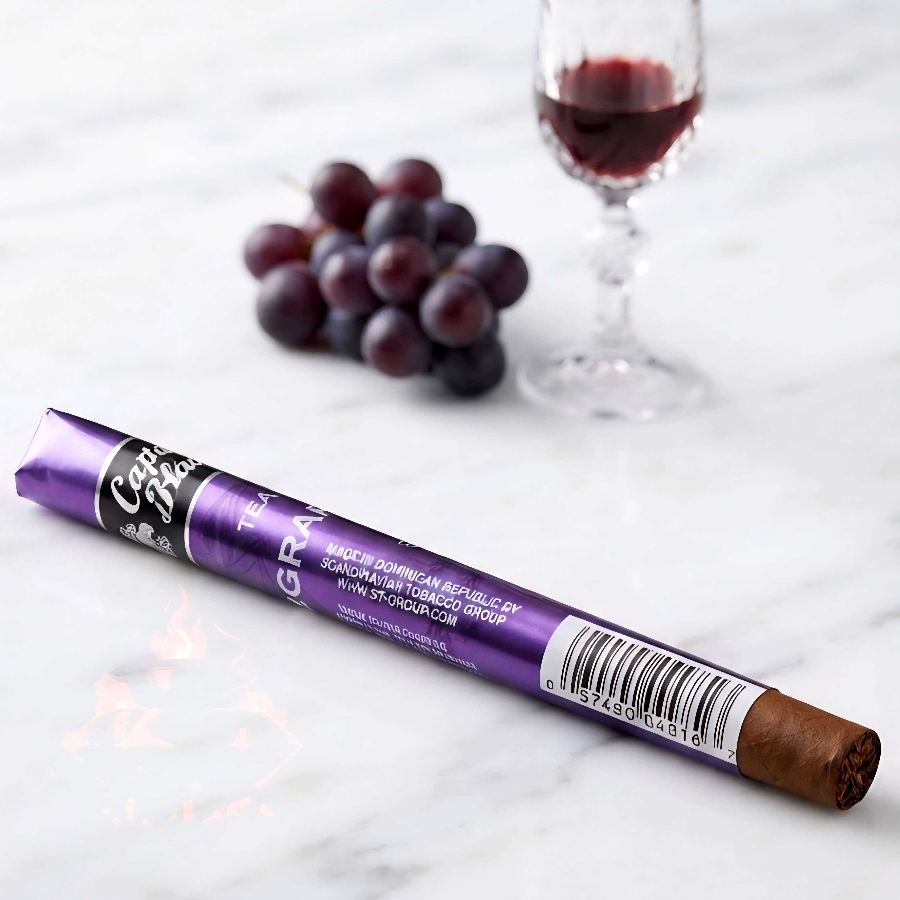 سیگار برگ کاپیتان بلک انگور capitain black grape