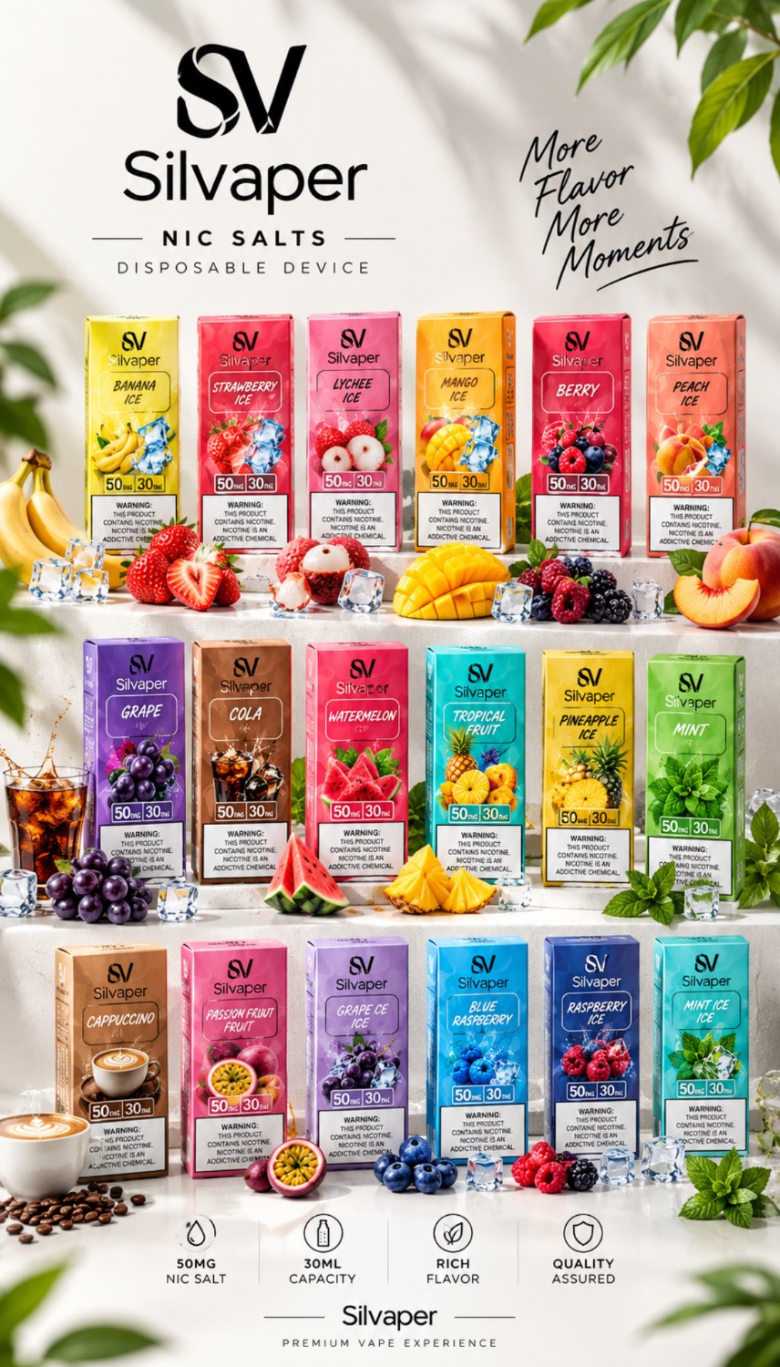سالت سیلویپر توت فرنگی SilVaper juicy srawberry 50