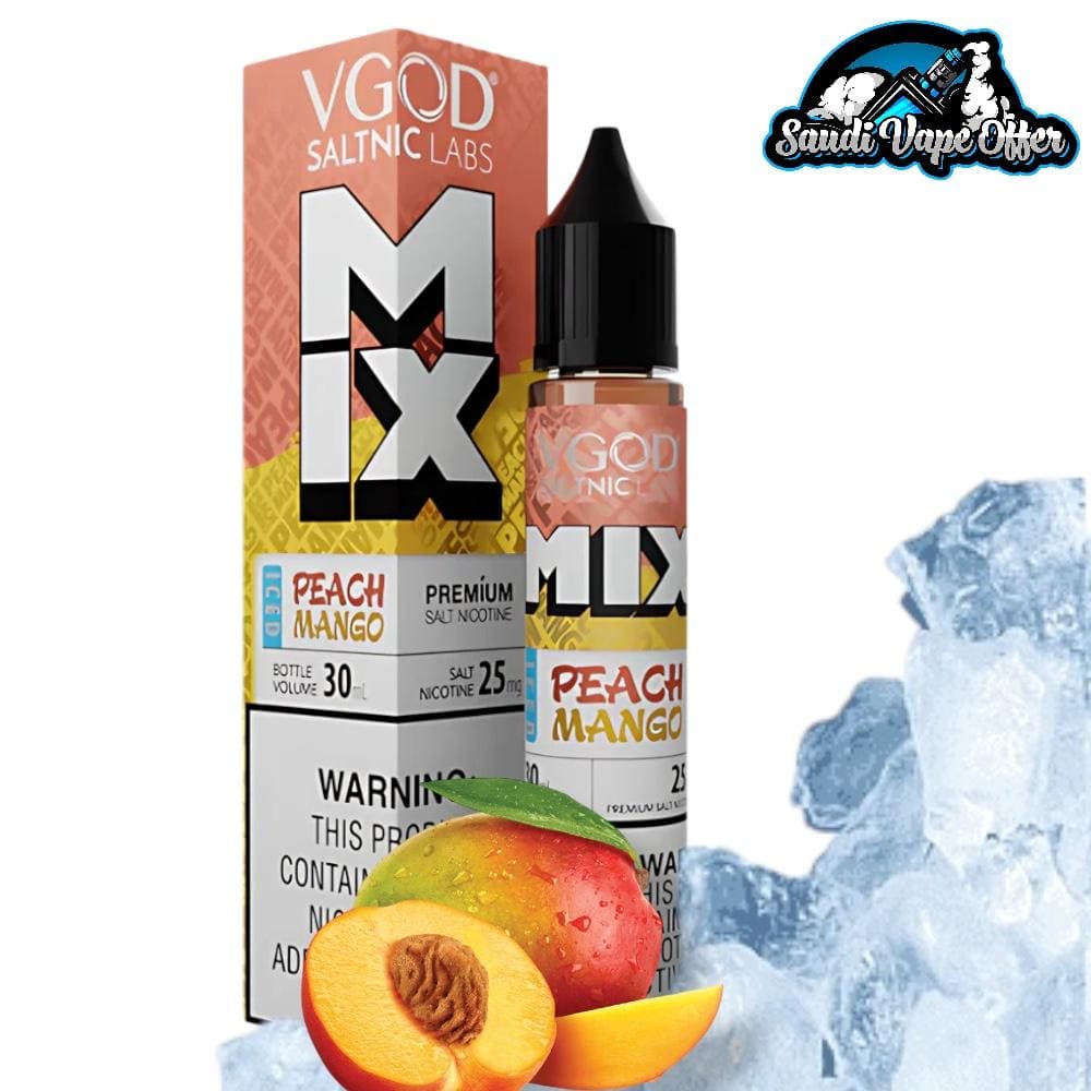 سالت نیکوتین VGOD |طعمPeach Mango