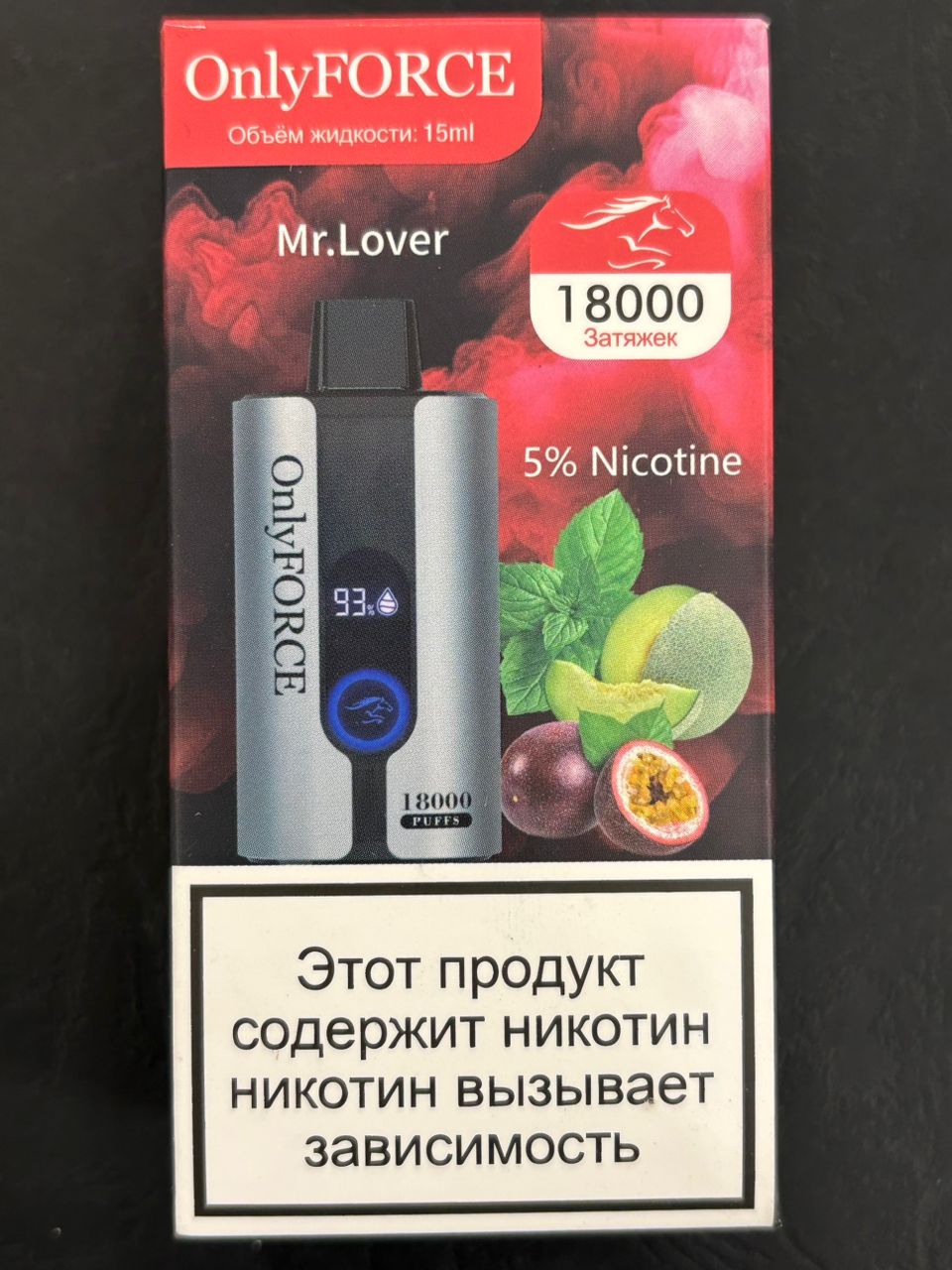 ویپ OnlyForce 18000 طعم طالبی نعنا
